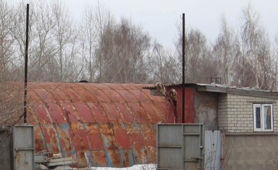 В Рязани сгорел ангар рядом с нефтеперерабатывающим заводом